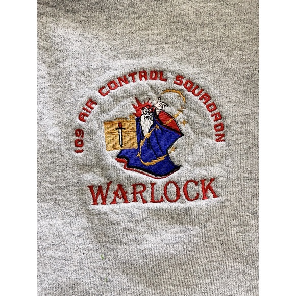 Vintage Tops - Thrifted vintage wizard pullover sweatshirt